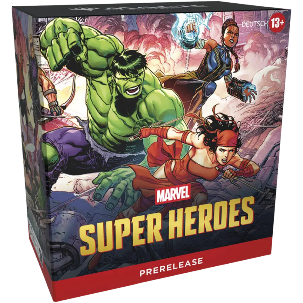 Magic: The Gathering - MTG - Marvel Super Heroes - Pre-Release Box - Deutsch