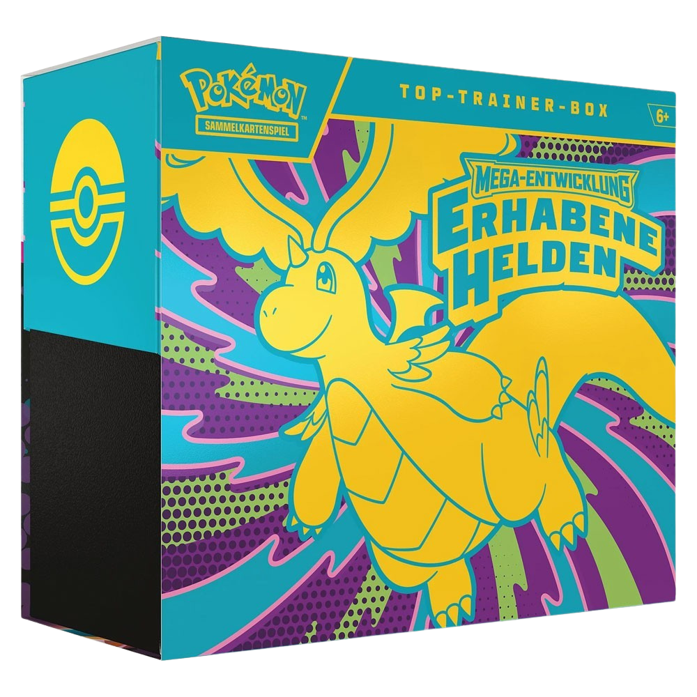 Pokémon - Erhabene Helden - Mega Evolution - ME2.5 – Top Trainer Box – Deutsch