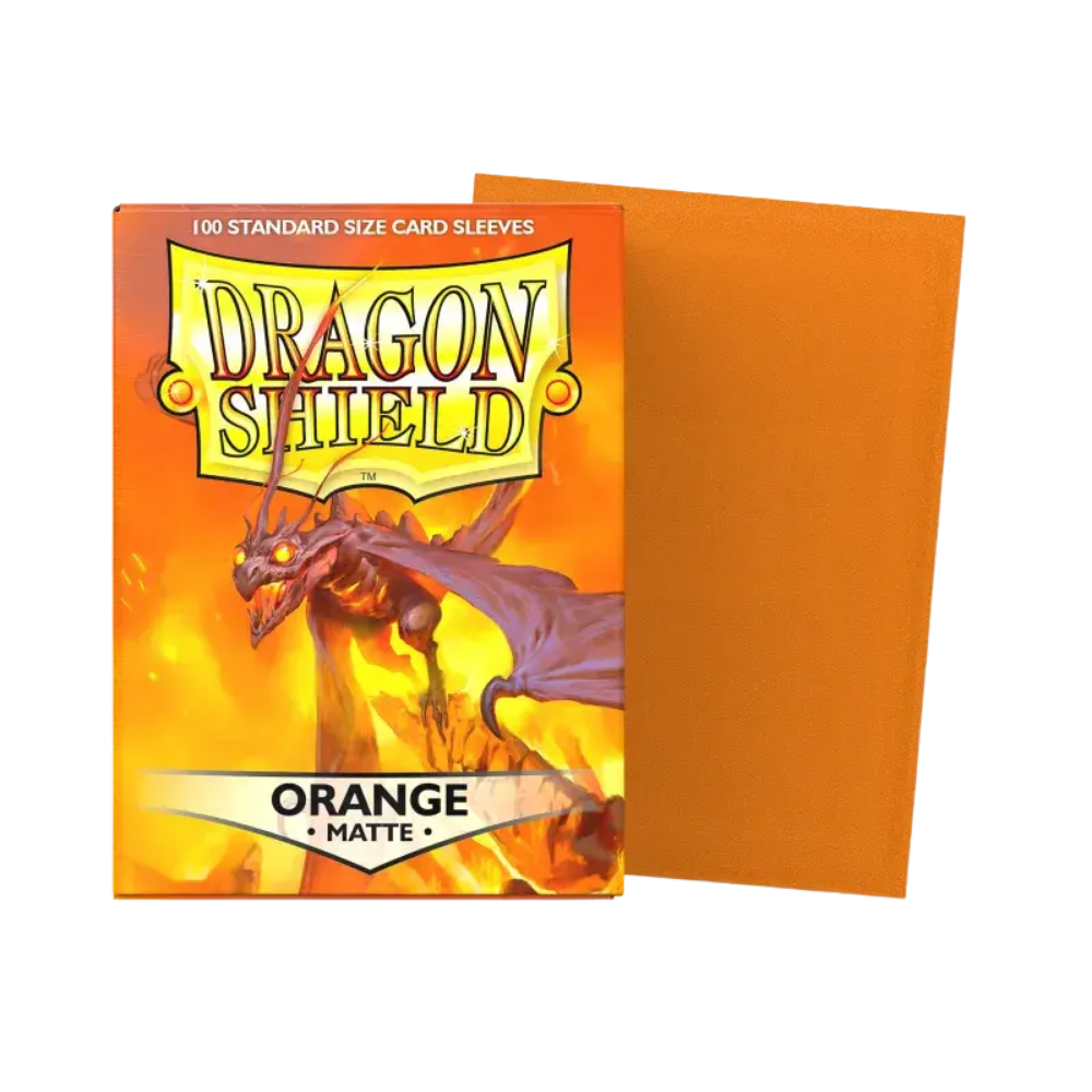 Dragon Shield - Standart Card Sleeves Matte - Orange (100x)