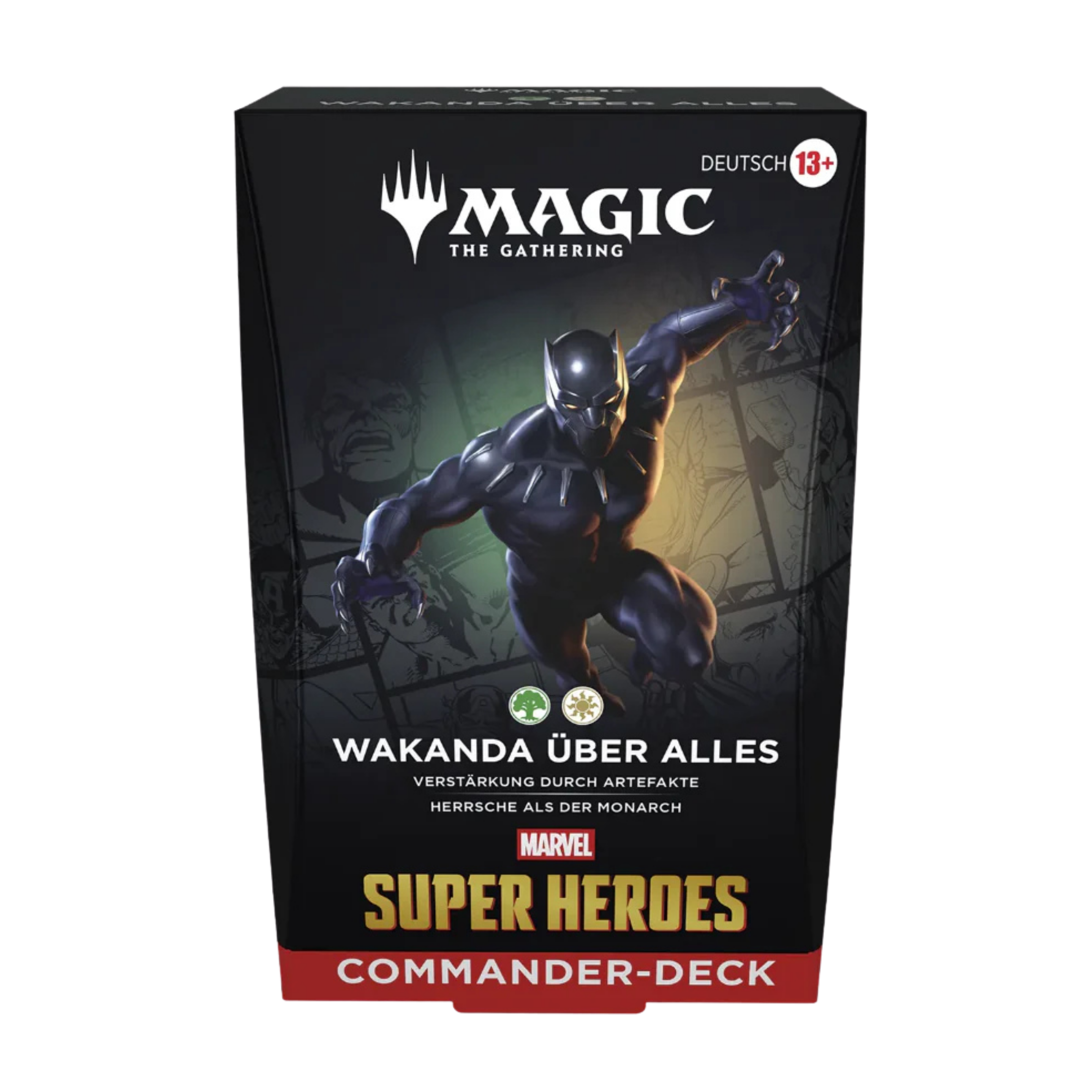 Magic: The Gathering - MTG - Marvel Super Heroes - Commander Deck - Deutsch