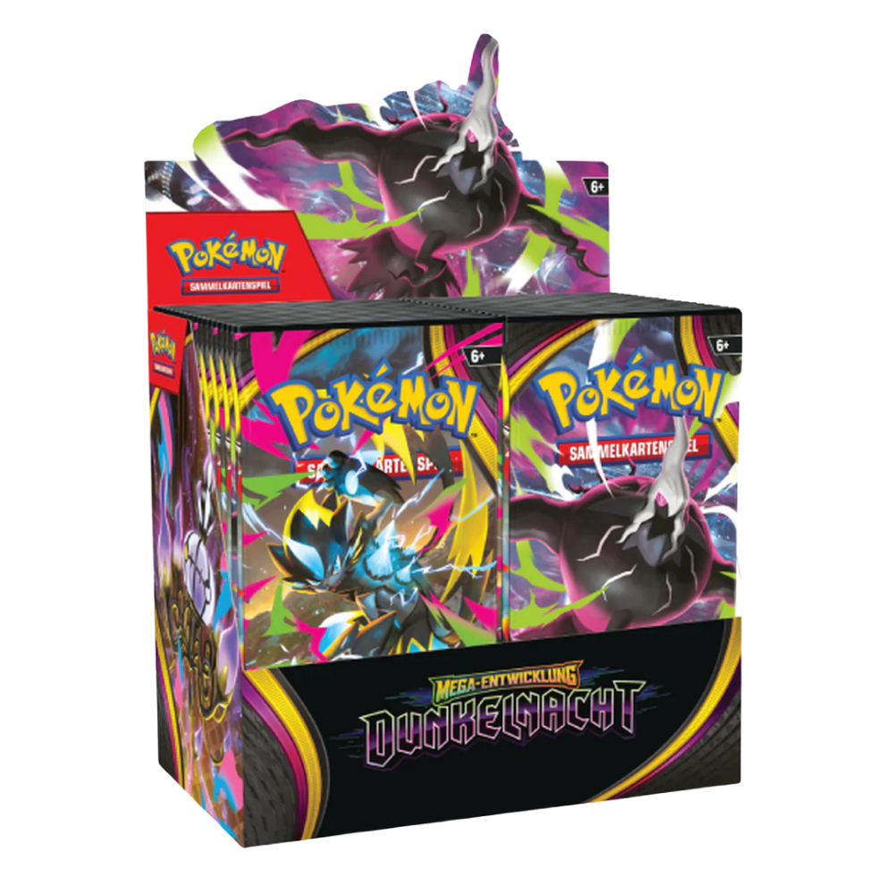Pokemon - Dunkelnacht - Mega Evolution - ME05 – Display (36x Booster) – Deutsch