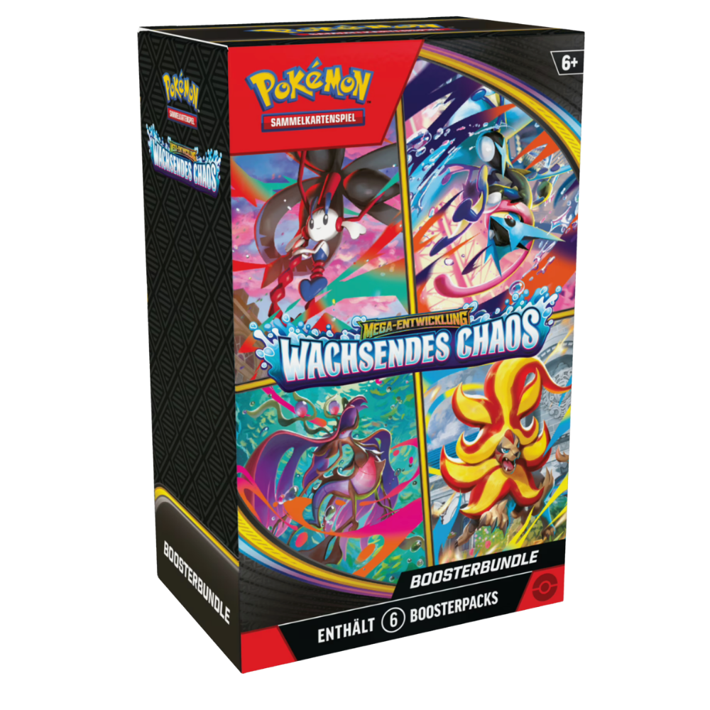 Pokemon - Wachsendes Chaos - Mega Evolution - ME04 – Build & Battle Box – Deutsch