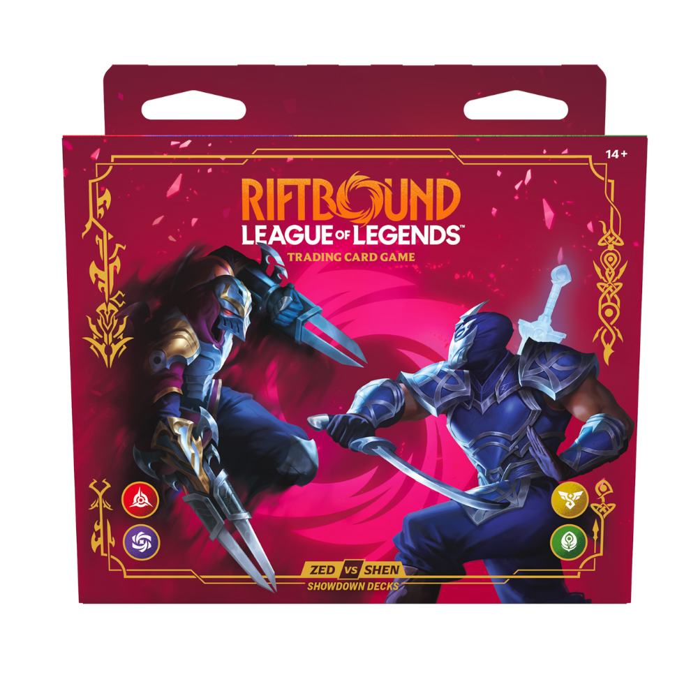 League of Legends Riftbound TCG - Zed vs Shen Showdown Decks - Englisch