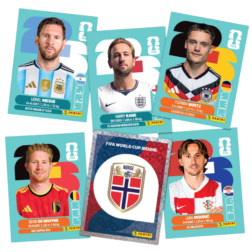 Panini - Fifa World Cup 2026 - Sticker Collection Box - 100x Sticker