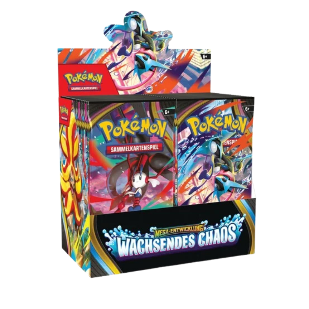 Pokemon - Wachsendes Chaos - Mega Evolution - ME04 – Display (36x Booster) – Deutsch