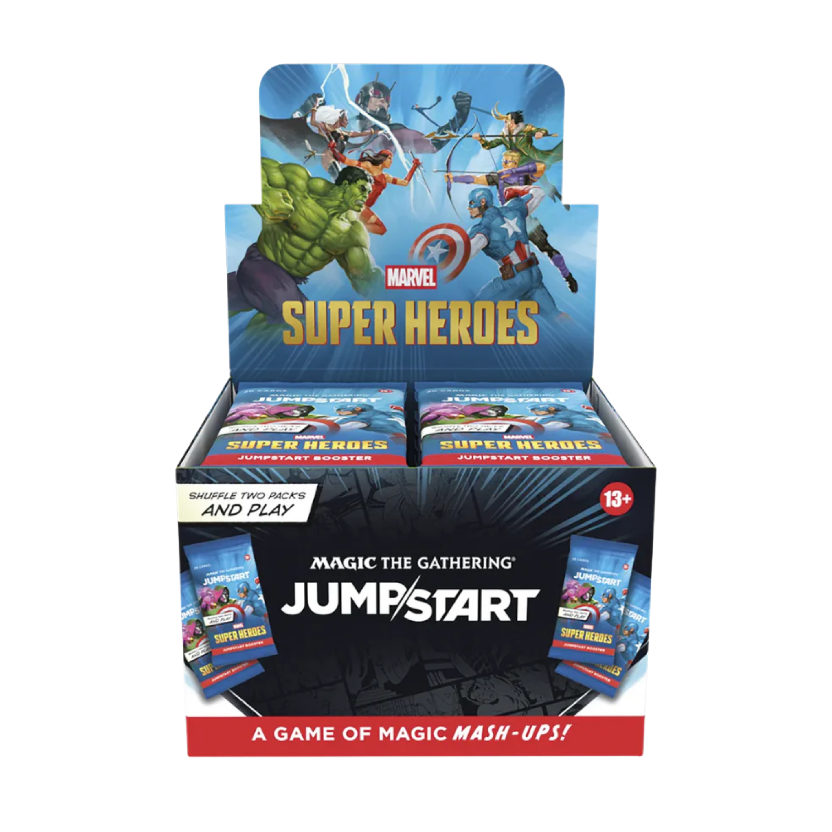 Magic: The Gathering - MTG - Marvel Super Heroes - Jumpstarter Display (24 Booster Packs) - Englisch
