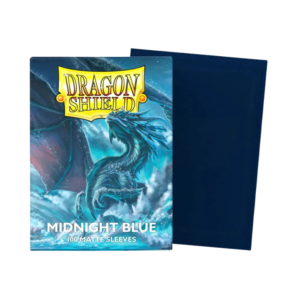 Dragon Shield - Standart Card Sleeves Matte - Midnight Blue (100x)