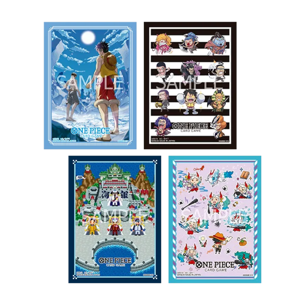 One Piece TCG Card Game - Official Card Sleeves V.15 (70 Stk.)