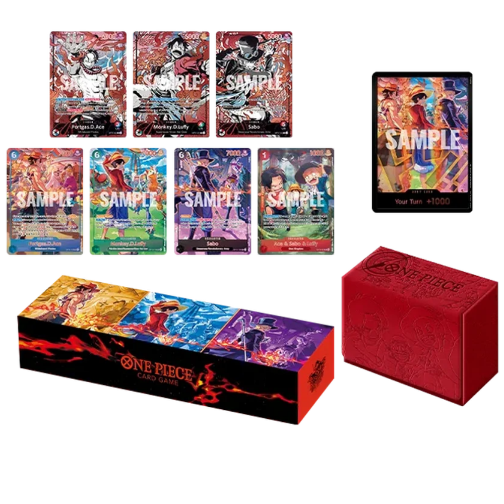 One Piece Card Game - English - 3rd Anniversary Set - Luffy / Ace / Sabo - Englisch