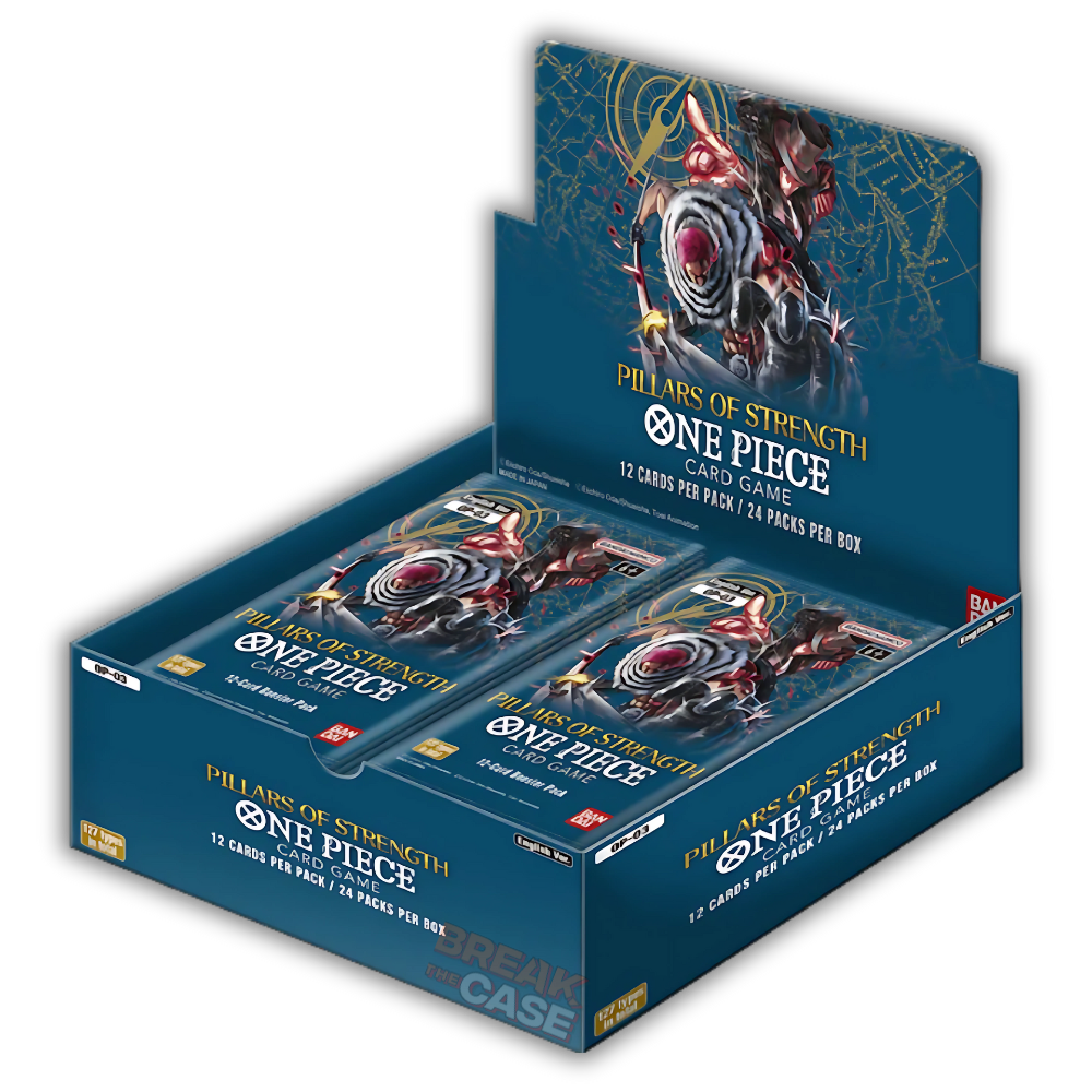 One Piece Card Game - Pillars of Strength - OP-03 - Booster Display - Englisch