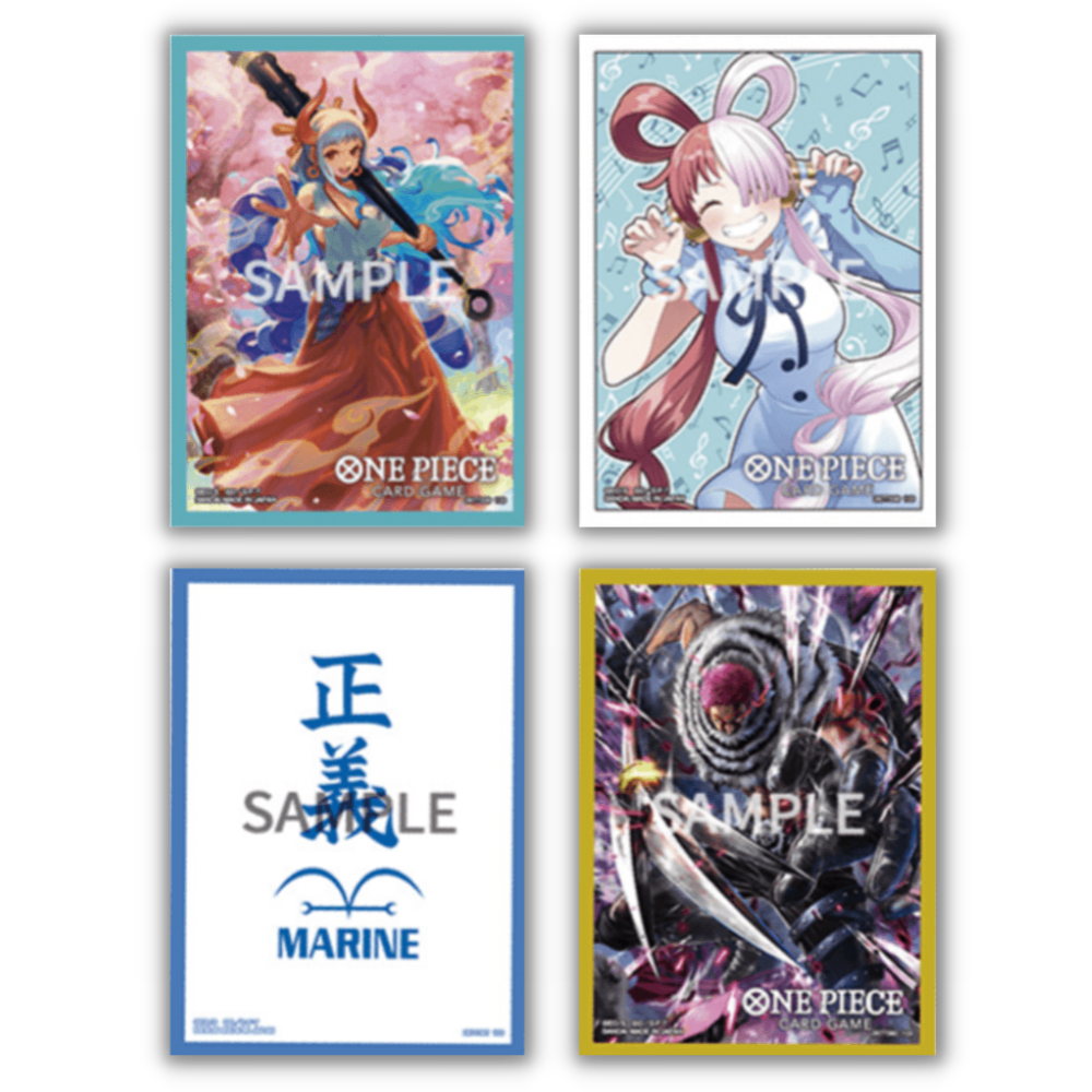 Protect Your Deck: ONE PIECE Card Game Official Card Sleeves Vol. 3 (Justice) – 70ct