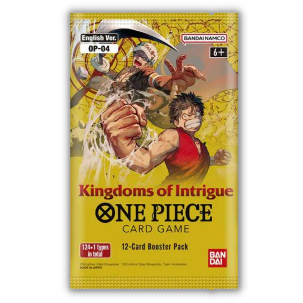 One Piece Card Game - OP04 - Kingdoms of Intrigue - Booster - Englisch