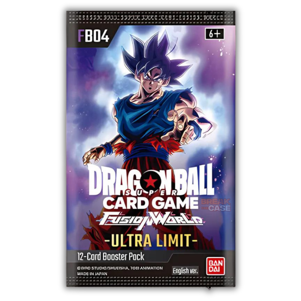 Dragon Ball Super Card Game - Fusion World - Ultra Limit - FB04 - Booster  Pack