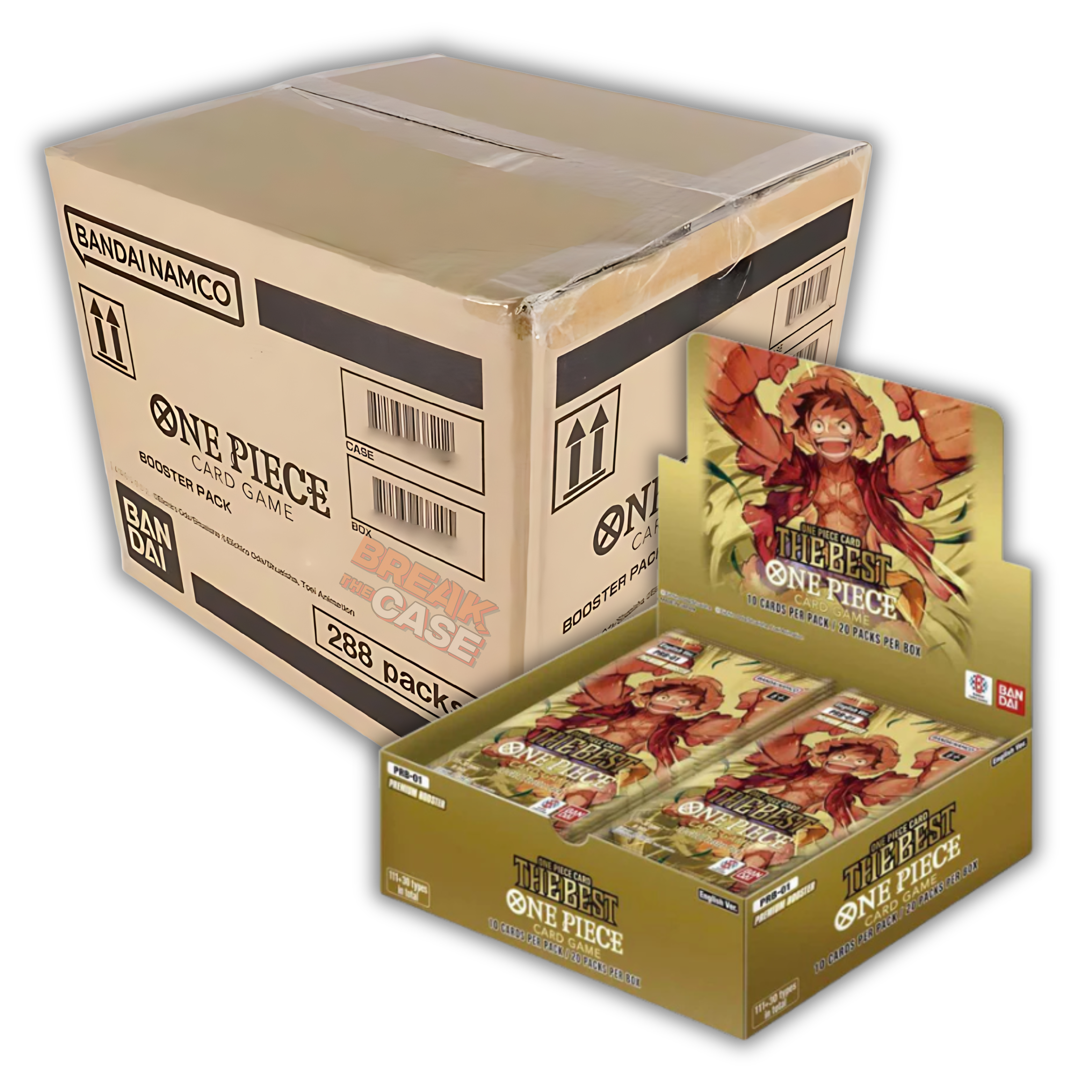 One Piece Card Game - THE BEST PRB01 Case (10x Display Sealed) - Englisch