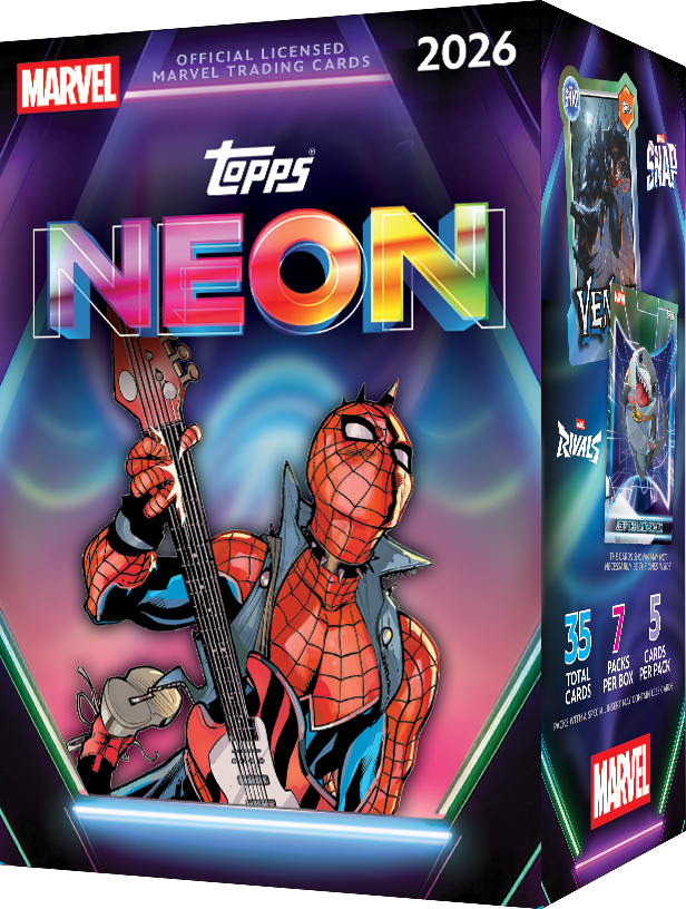 Topps Neon Marvel 2026 Value Box