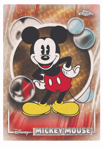 Topps Chrome Disney 2026 - Mega Box