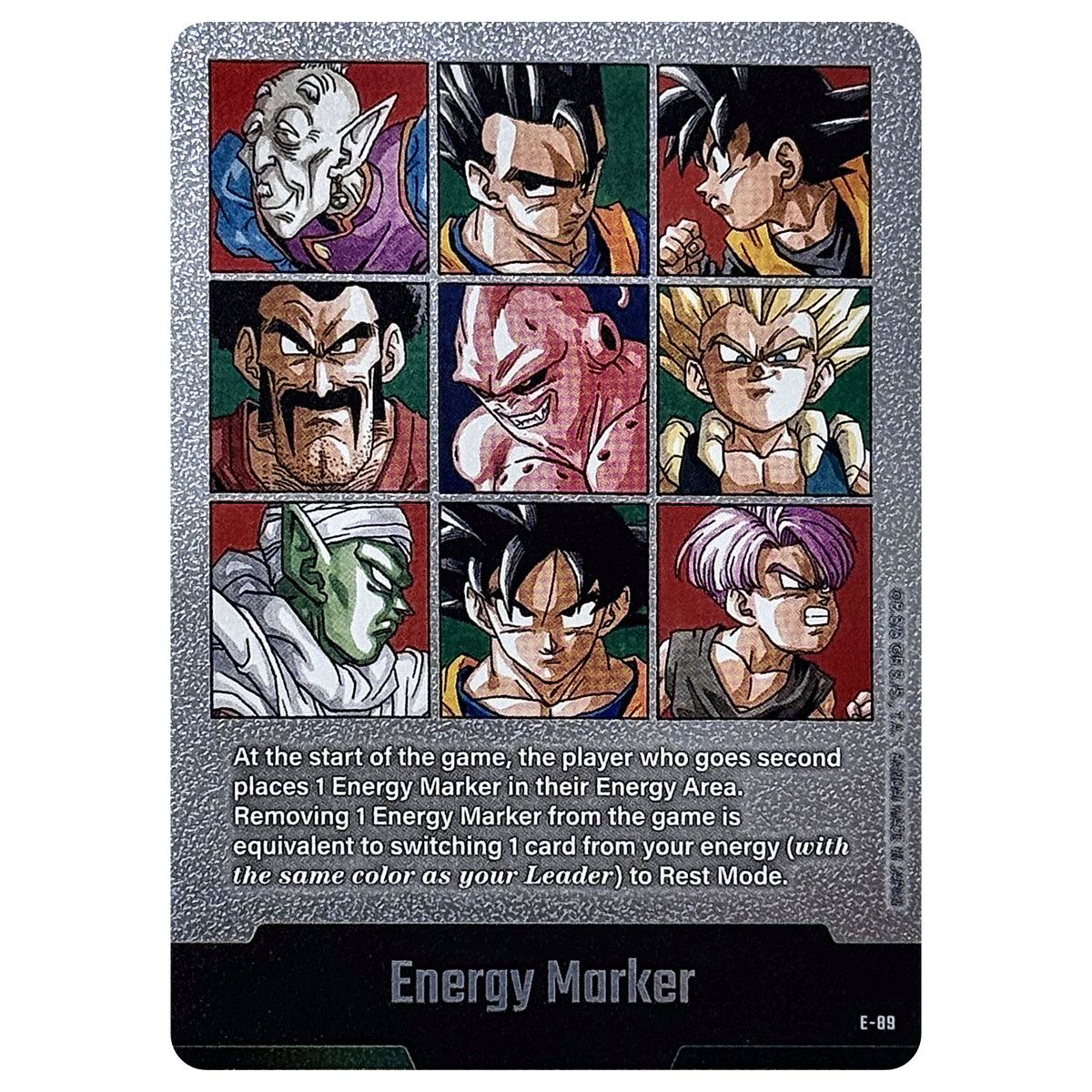 Energy Marker E-89 Dragon Ball Super Card Game Fusion World