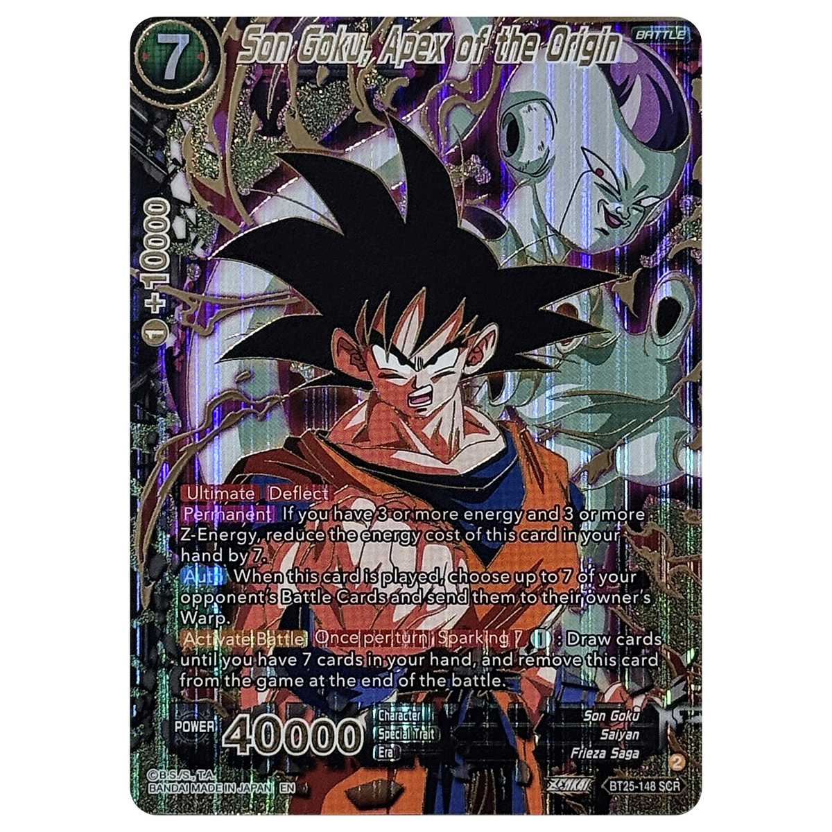 Son Goku BT25-148 SCR Legend of the Dragon Balls Masters Einzelkarte