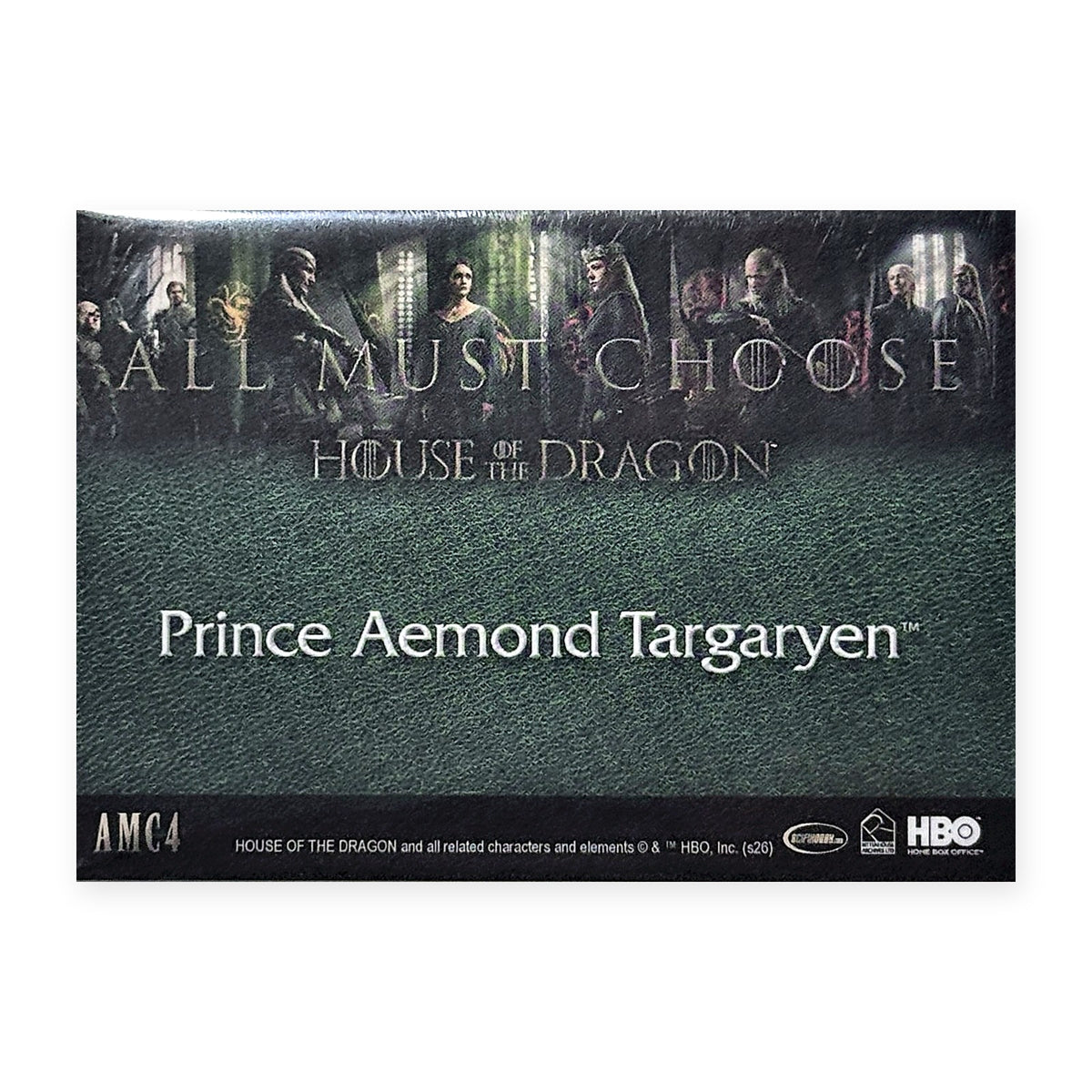 Prince Aemond Targaryen AMC4 HotD Series 2 Rückseite