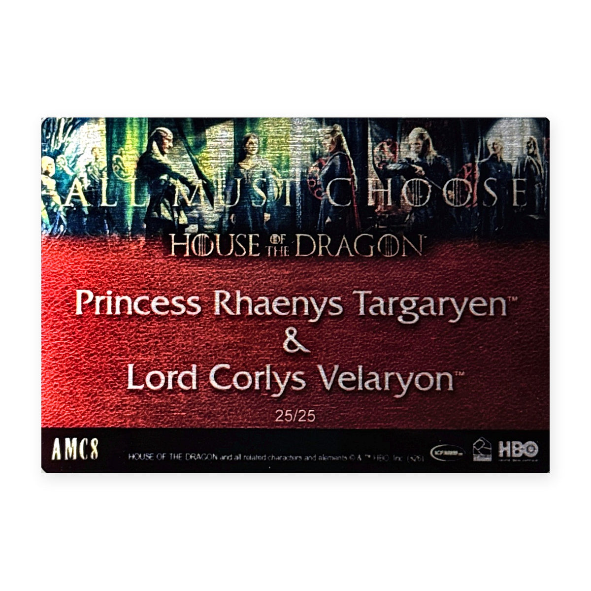 Princess Rhaenys & Lord Corlys Velaryon AMC8 HotD Series 2 Rückseite