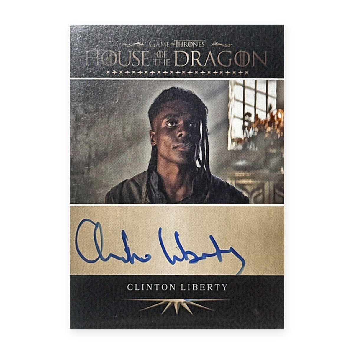 Clinton Liberty Addam of Hull Autograph HotD Series 2 Vorderseite