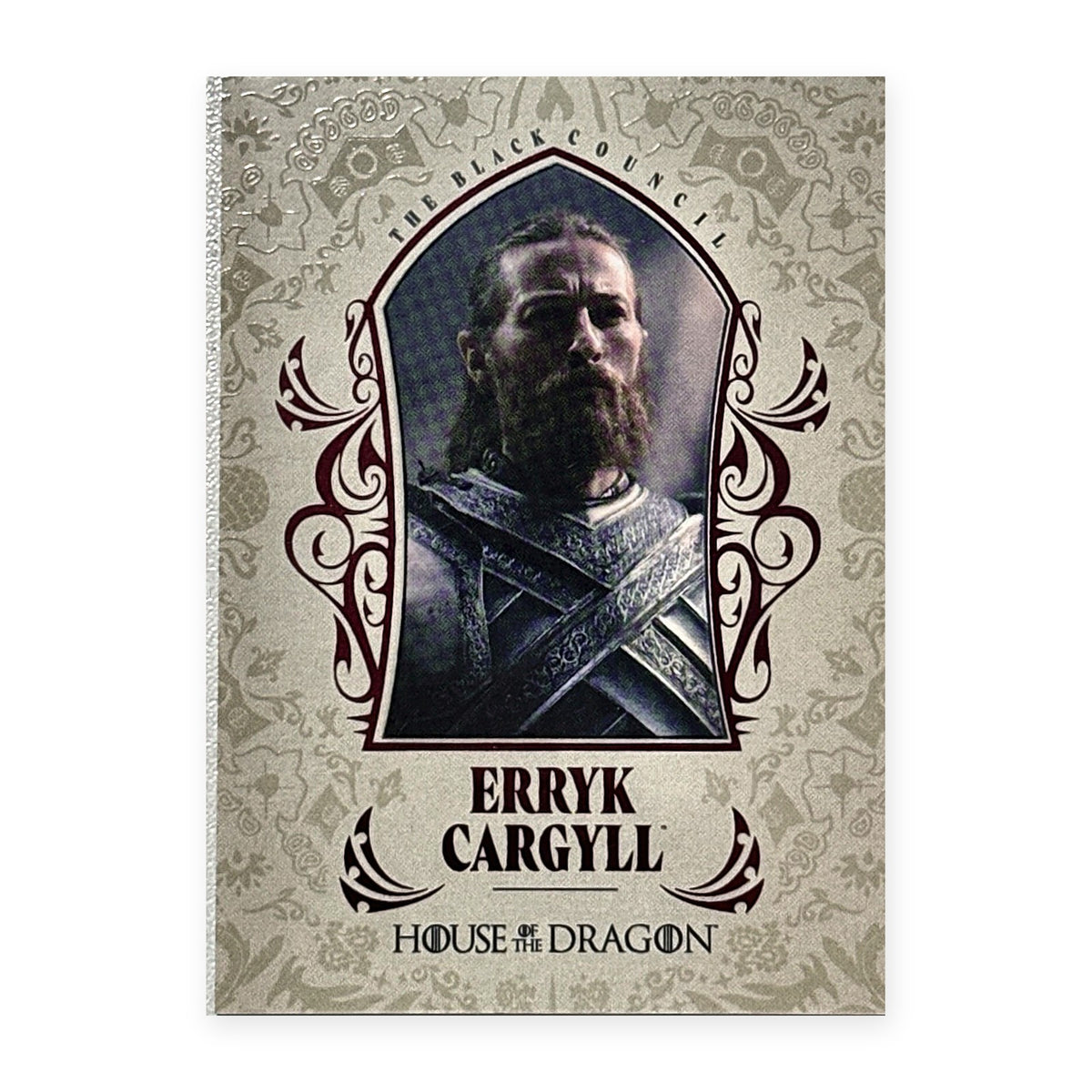 Ser Erryk Cargyll BC9 HotD Series 2 Vorderseite