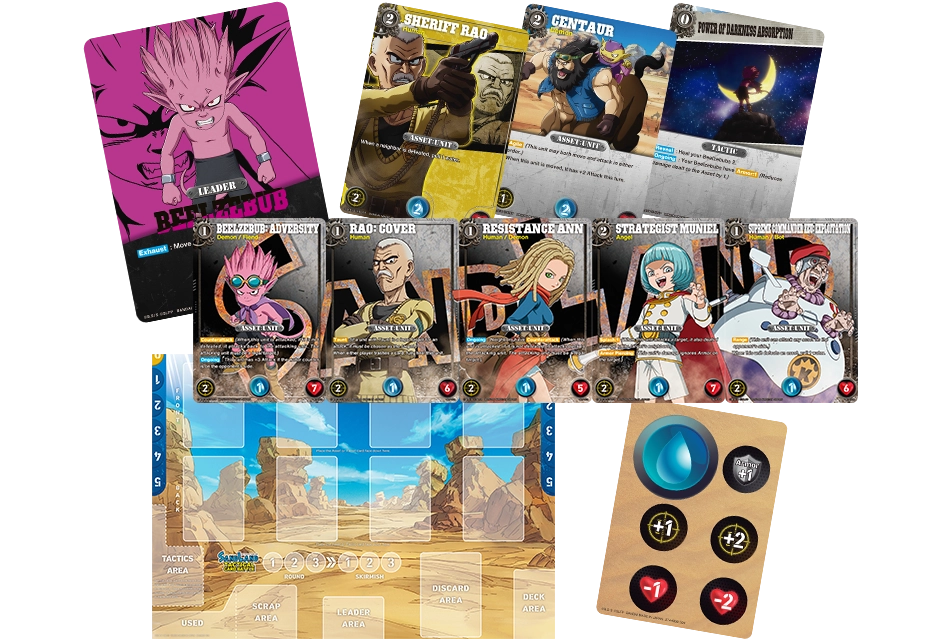 Sand Land - Tactical Card Battle - SL01 - Deck - Englisch