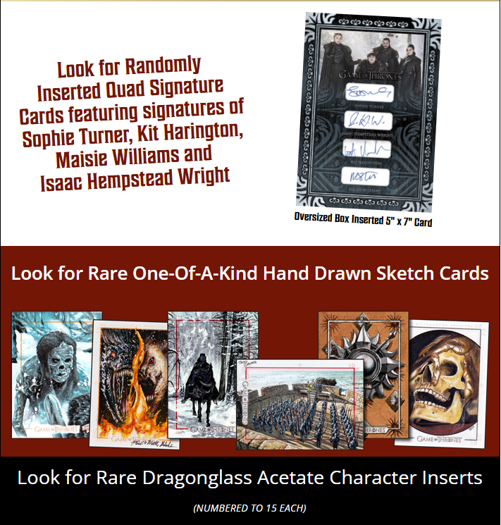 Game of Thrones - The Great Houses - Box Display - Rittenhouse