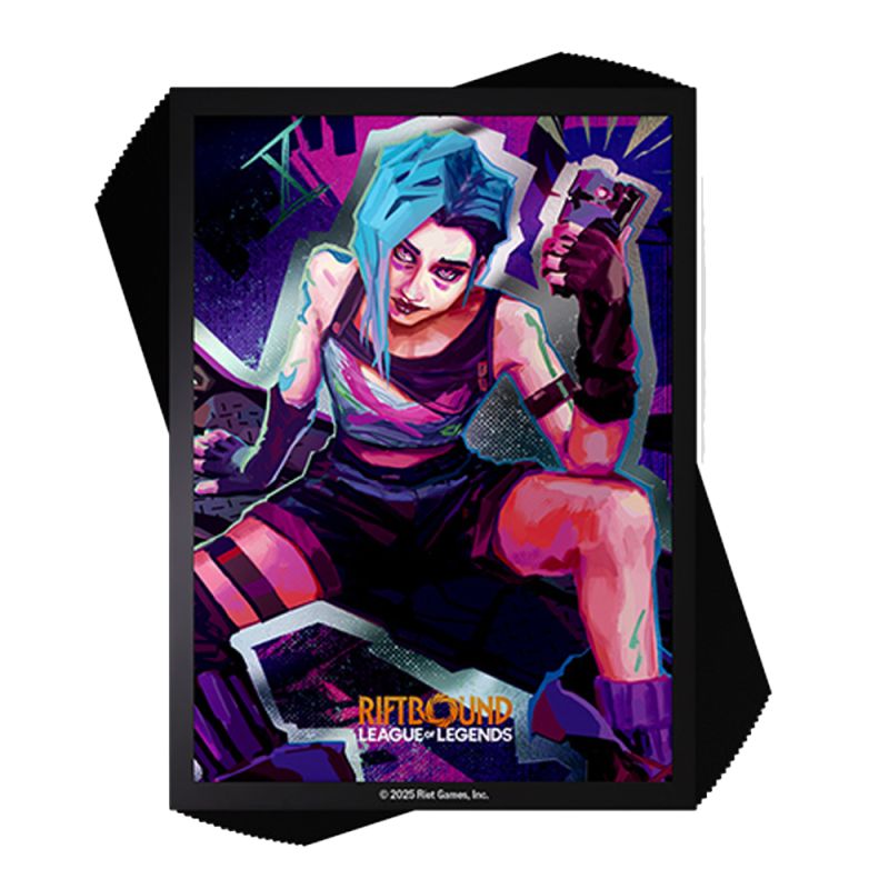Riftbound: League of Legends TCG - Origins Jinx Hüllen 100 Stk.