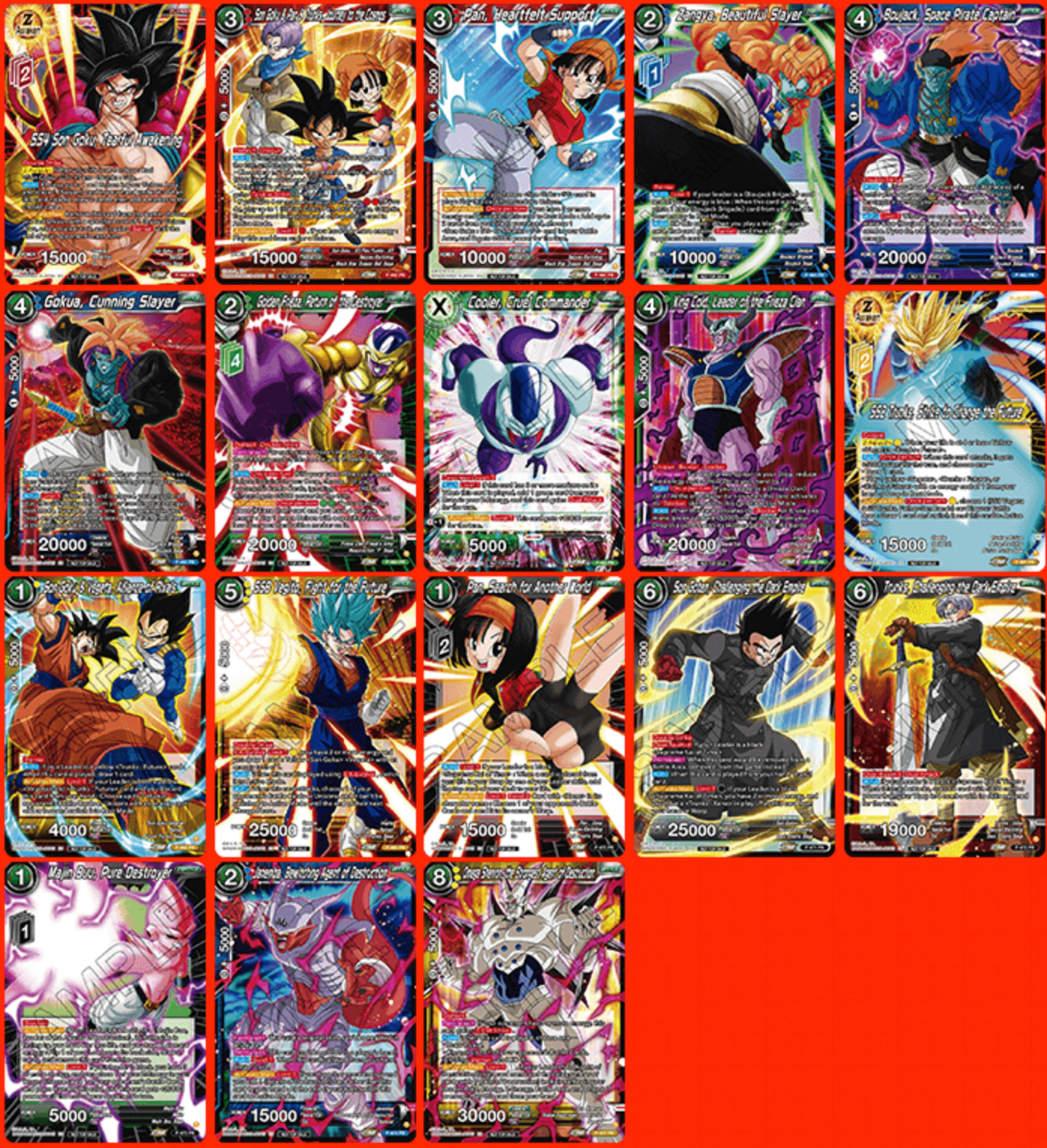 Dragon Ball Super Card Game - Dash Pack Z03 - Englisch