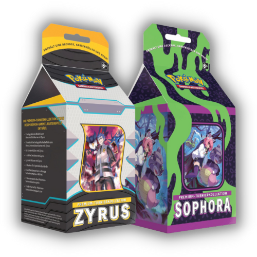 Pokemon - Premium Tournament Collection - Zyrus & Sophora - OVP/Sealed - Deutsch
