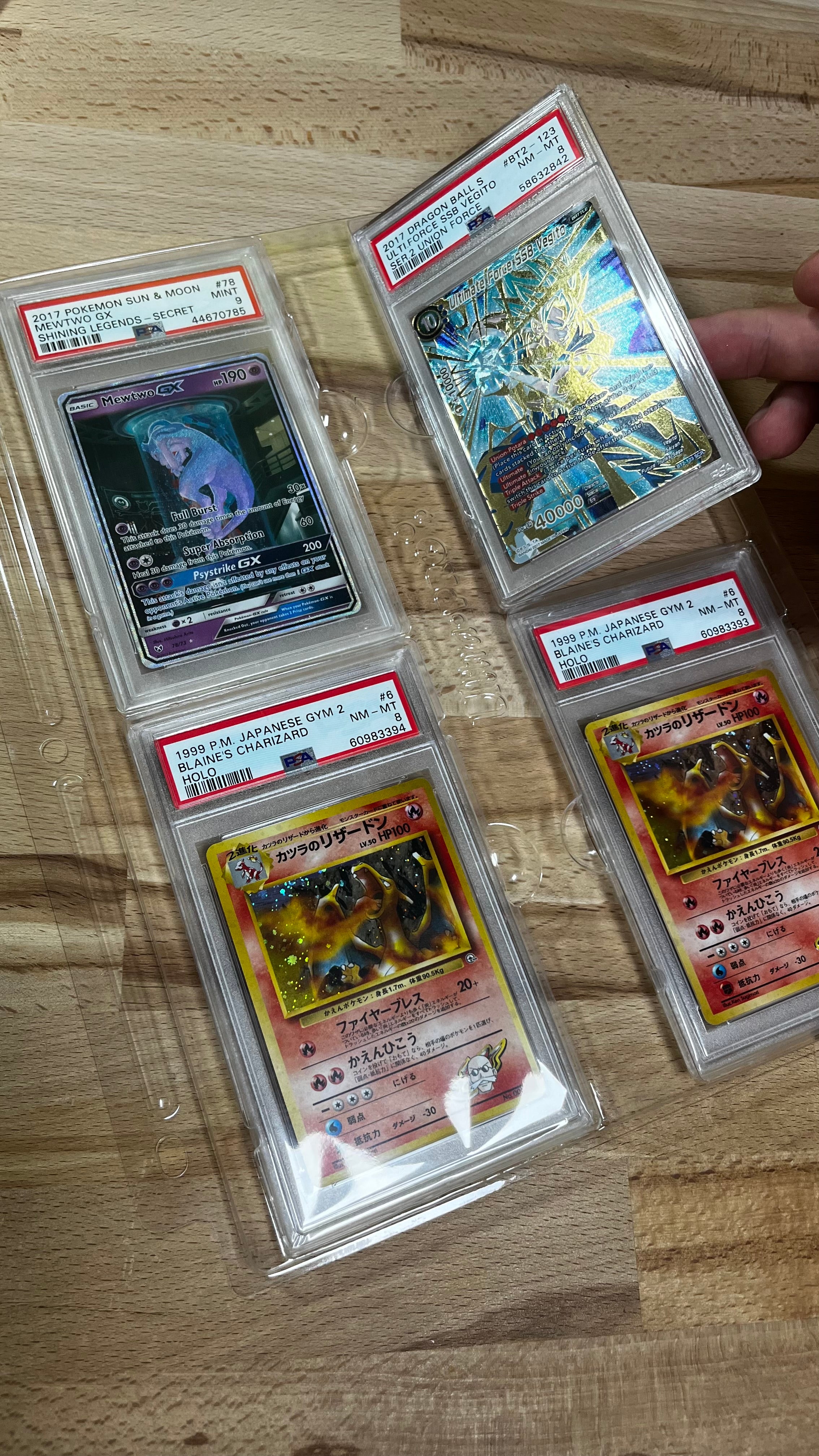 Graded Slab Binderseite für PSA Grading Cards - Ultra Pro - 4 Pocket