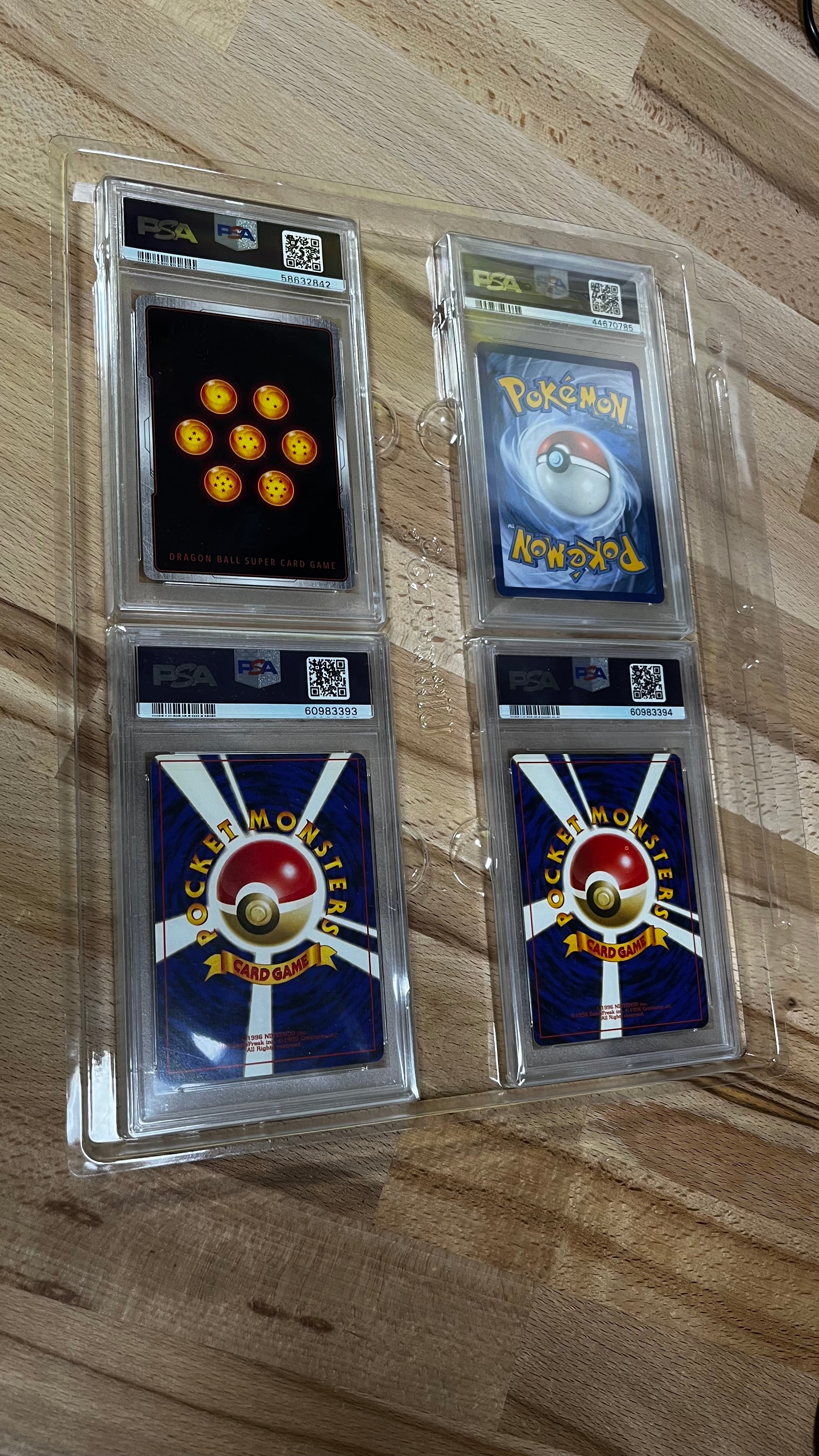 Graded Slab Binderseite für PSA Grading Cards - Ultra Pro - 4 Pocket