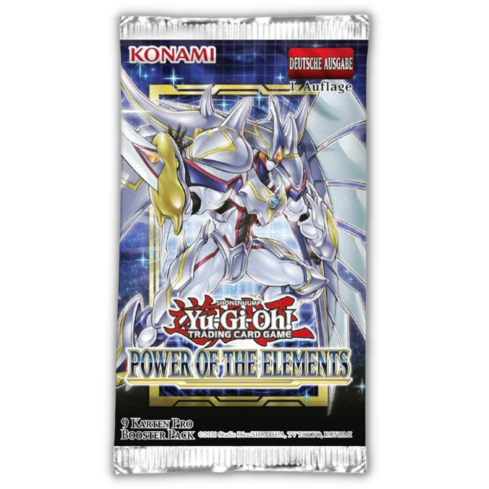 Yu-Gi-Oh! Power of the Elements - Booster Pack - Deutsch - 1. Auflage