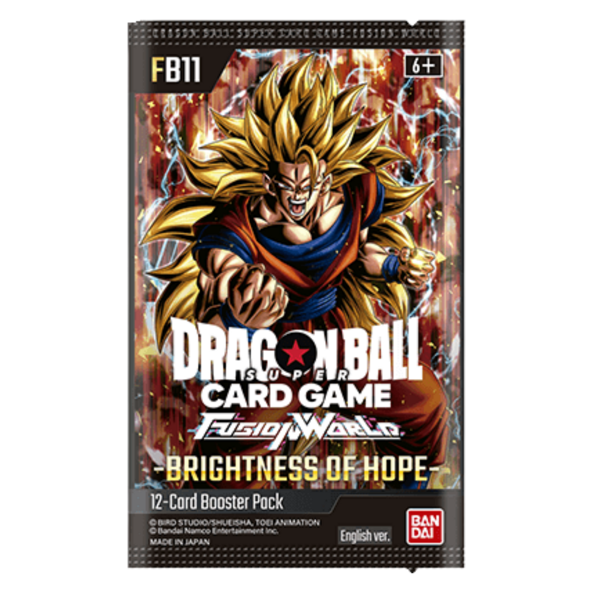 Dragon Ball Fusion World FB11 Brightness of Hope Booster Englisch