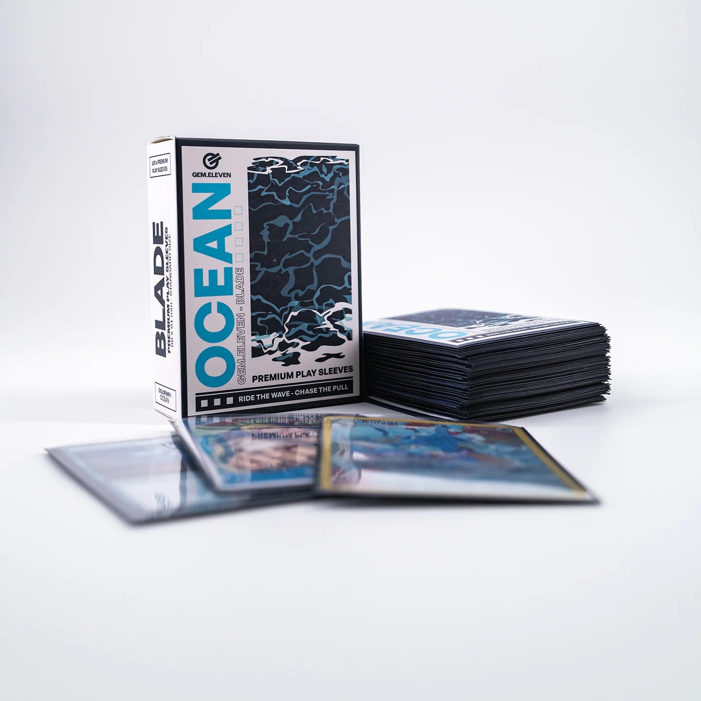 Gem.Eleven - Premium Play Sleeves - Blade - Ocean - 100 Stk.