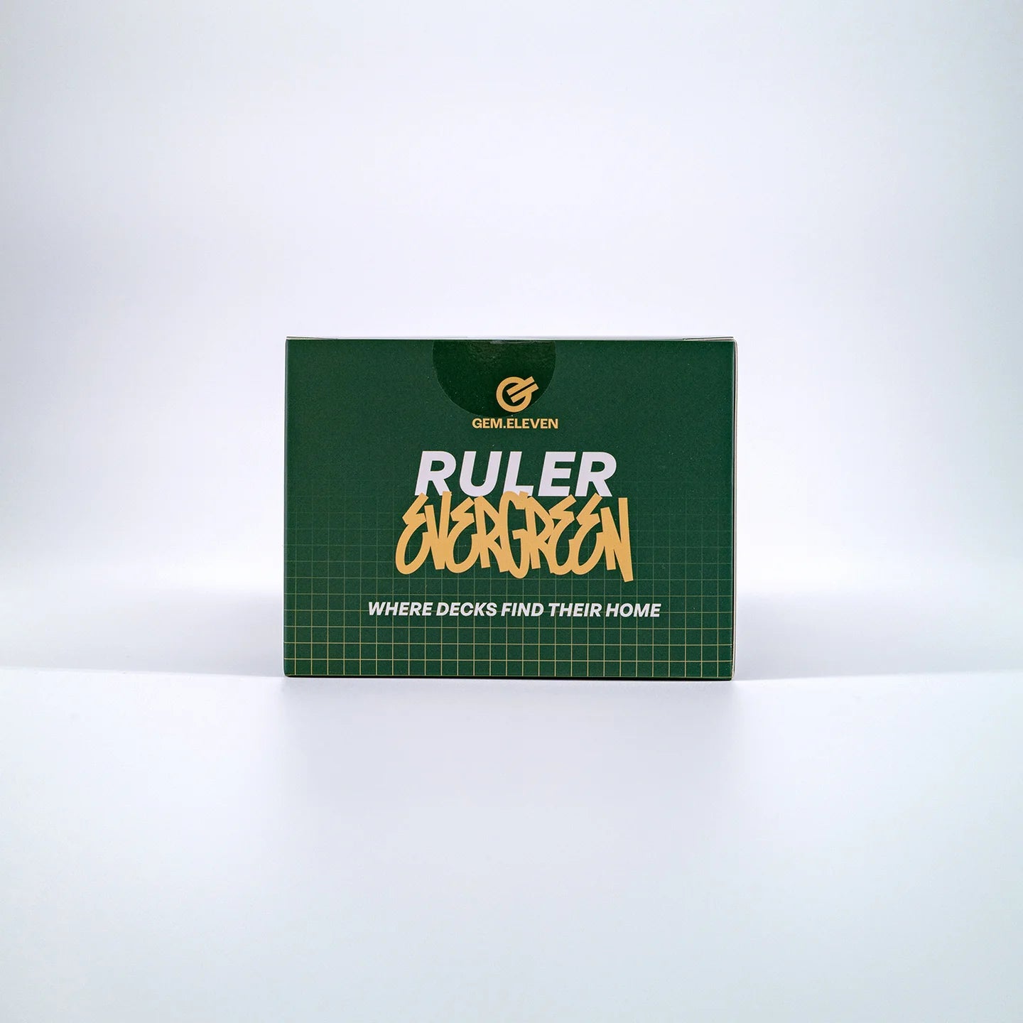 Gem.Eleven Ruler Evergreen Deckbox