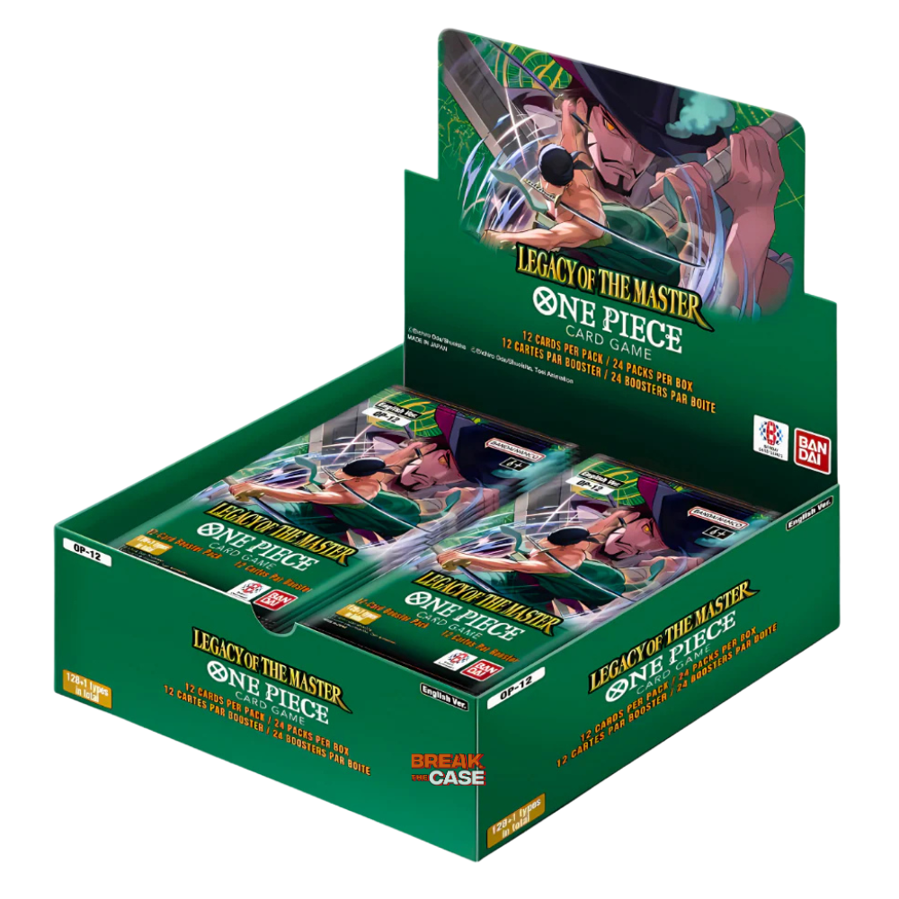 One Piece Card Game - Legacy of the Master - Booster Display – OP12 - Englisch