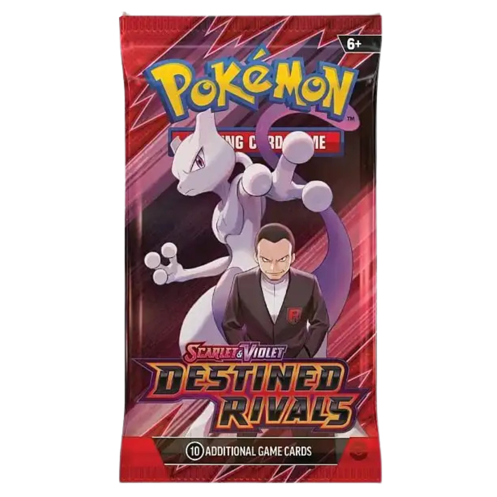 Pokémon Trading Card Game Destined Rivals SV10 – Einzelbooster – Englisch