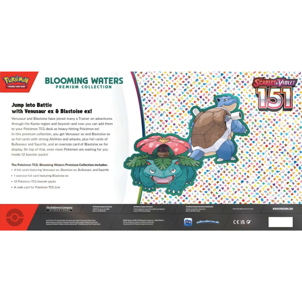 Pokemon - Scarlet & Violet - 151 - Blooming Waters Premium Collection - Englisch