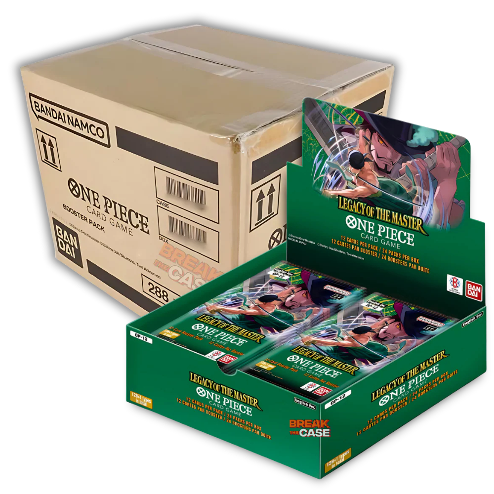 One Piece Card Game - Legacy of the Master - CASE (12x Display) – OP12 - Englisch