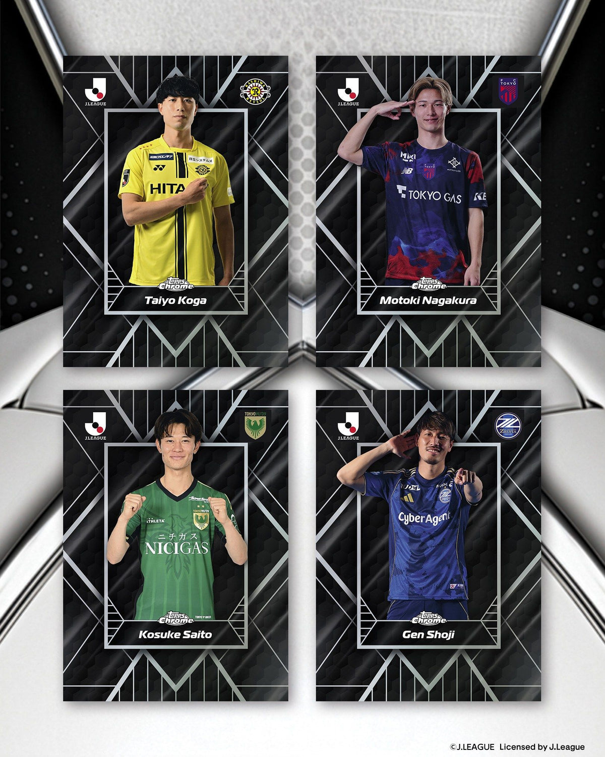 Topps J.League Chrome 2026 – Beispielkarten 2