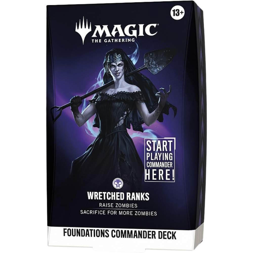 Magic: The Gathering - MTG - FOUNDATIONS - Commander Deck - Englisch