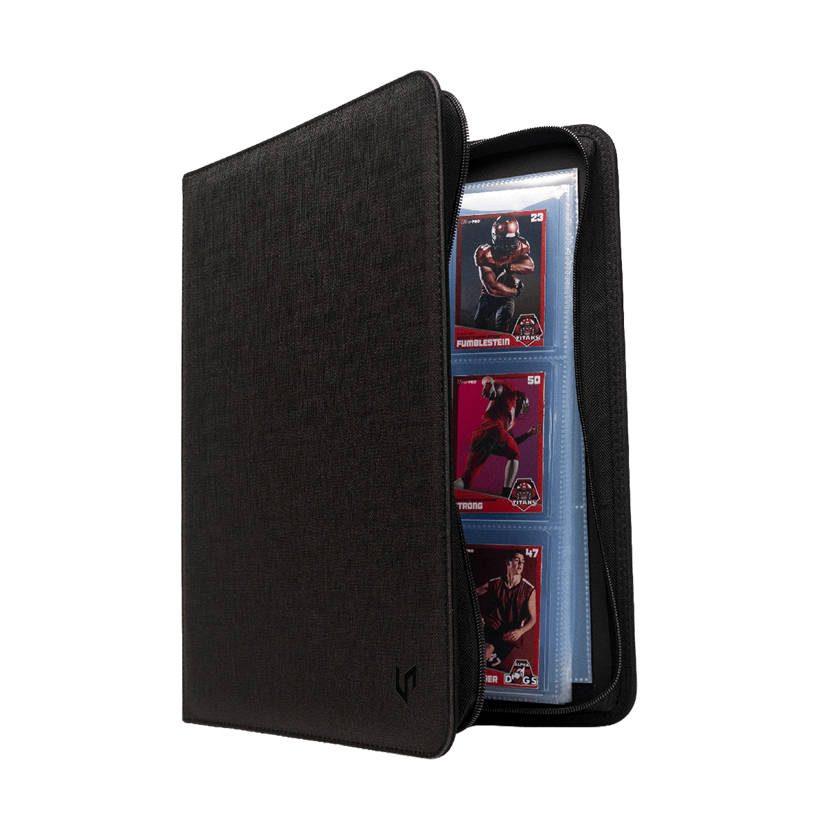 Ultra Pro Toploader PRO-Binder geöffnet