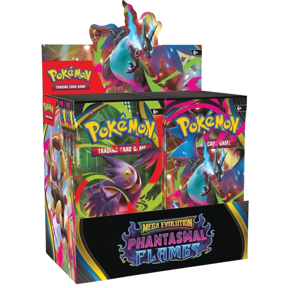 Pokémon - Mega Evolution - Phantasmal Flames - ME02 – Display (36x Booster) – Englisch