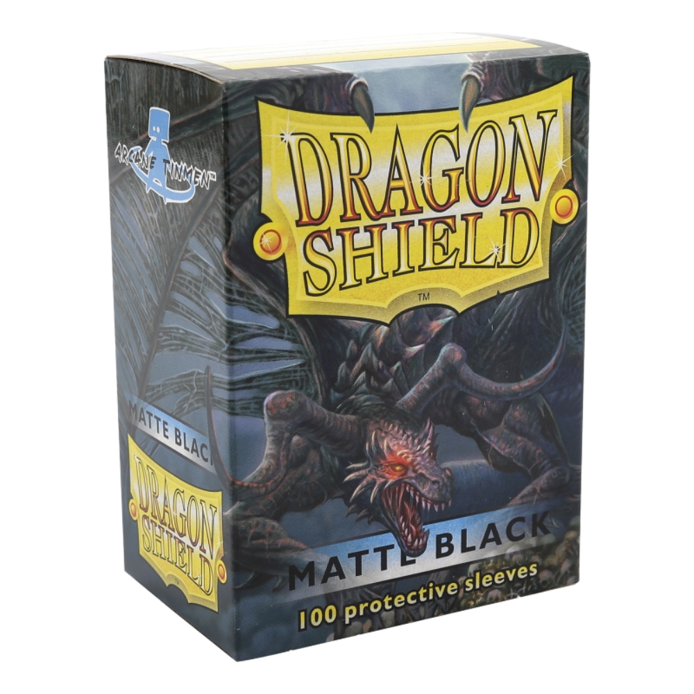 Dragon Shield - Card Sleeves - Matte Black (100x)