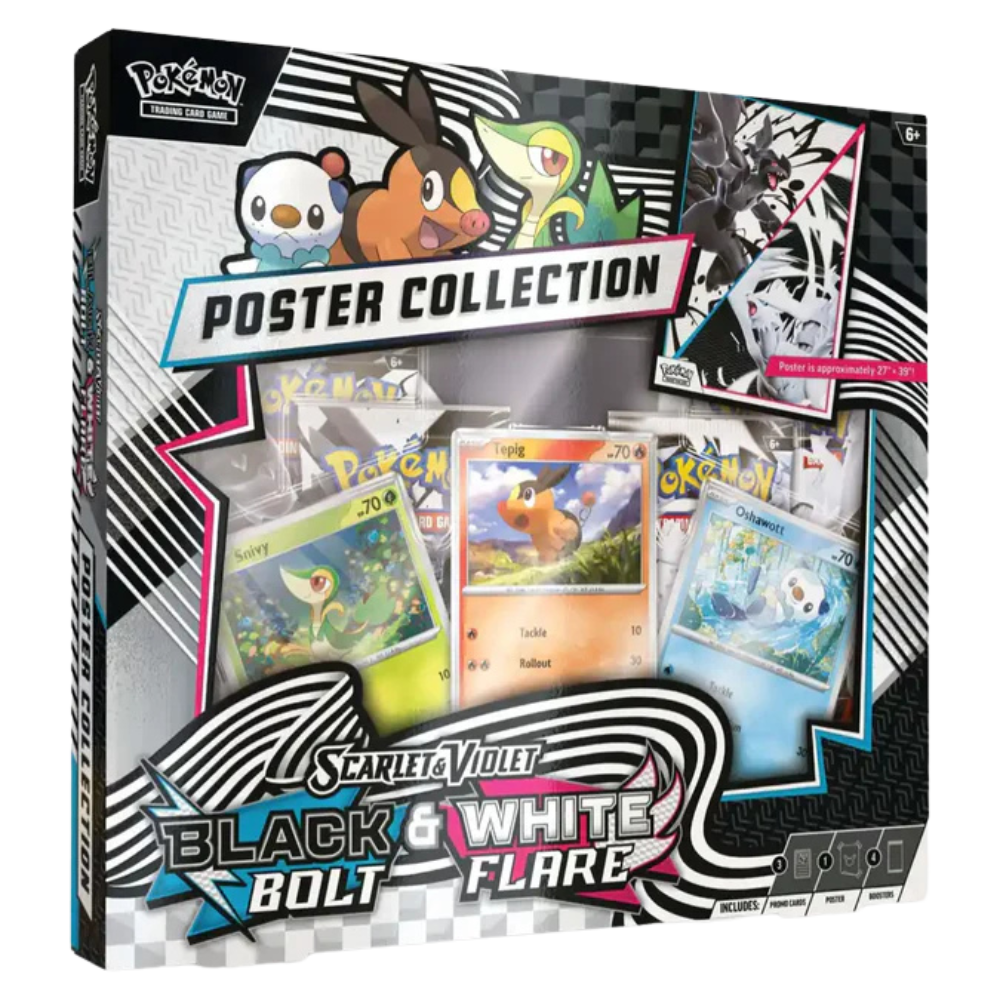 Pokemon - Black Bolt & White Flare - Unova Poster Collection (SV10.5) - Englisch