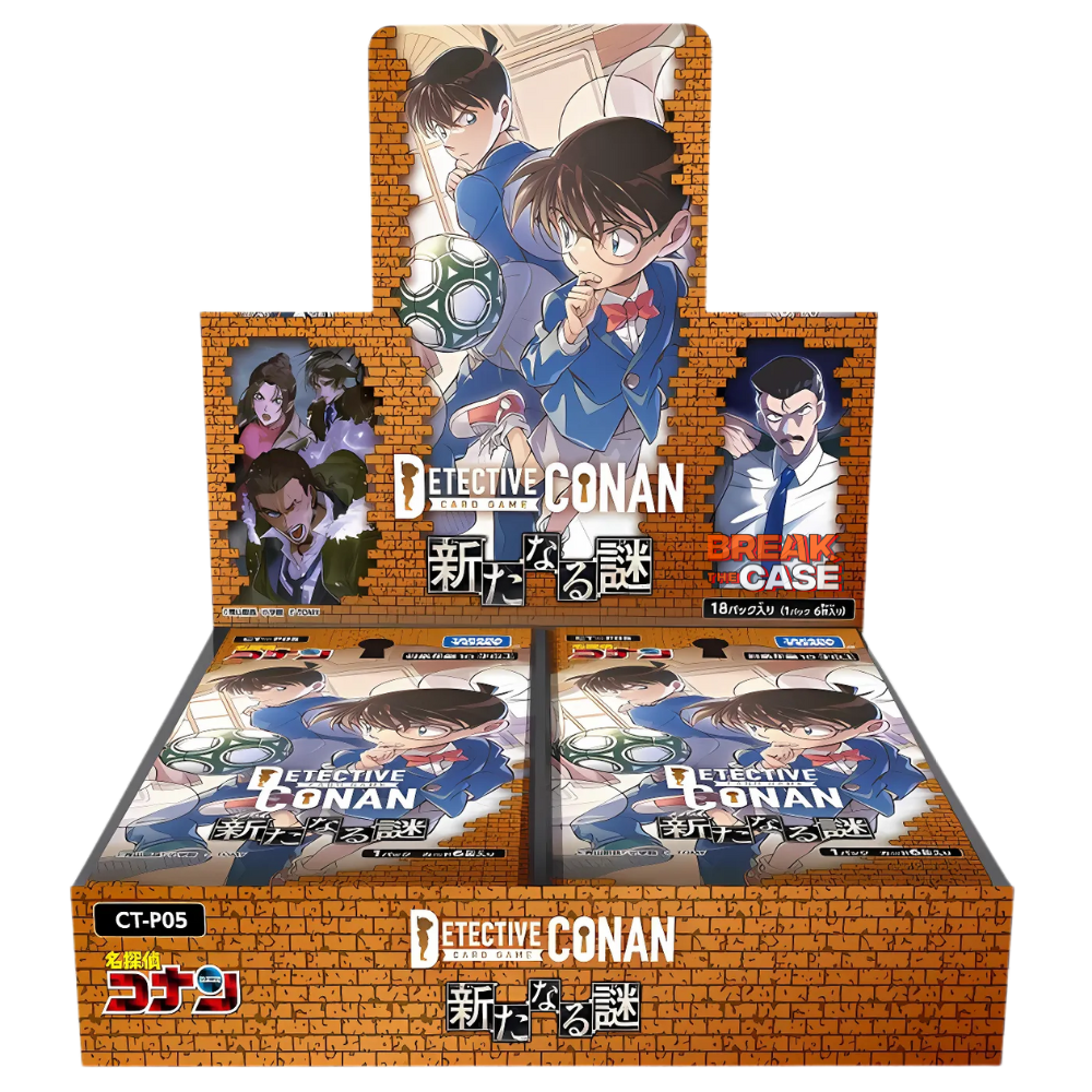 Detective Conan CTP-05 Aratanaru Nazo Booster Display – Japanisch (1st Anniversary)