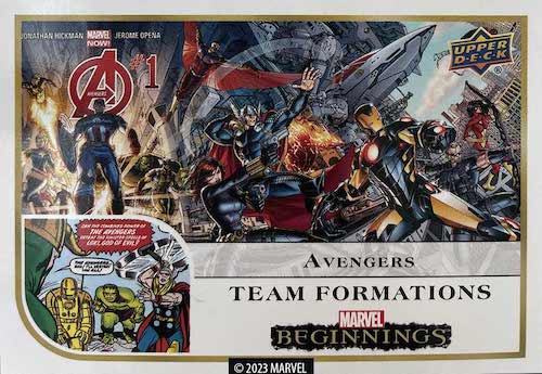 Marvel Beginnings Volume 2 Series 1 Trading Cards Box - Upper Deck - 2021