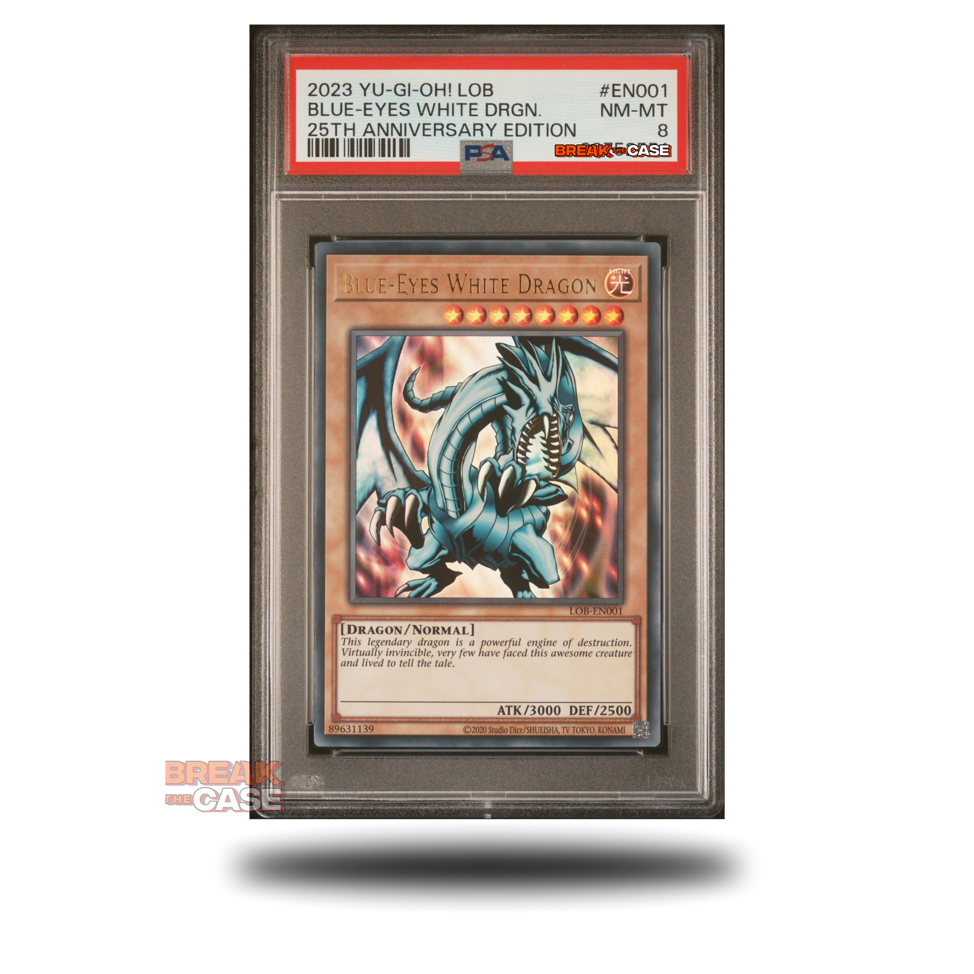 Blue-Eyes White Dragon - LOB-EN001 - 25th Legends of Blue Eyes White D